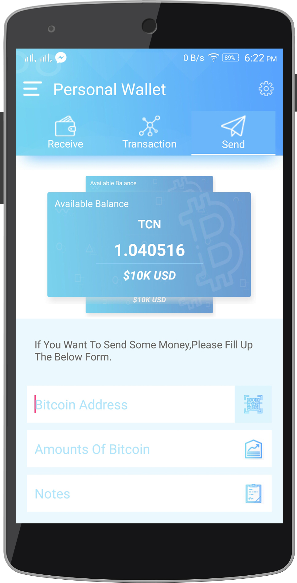 cryptocurrency android template